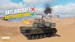 NO NEED TANK IF YOU HAVE THIS ANTI AIRCRAFT!! | MWT : TANK BATTLES GAMEPLAY