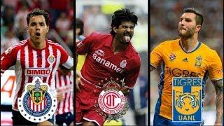 Máximo Goleador Histórico de Cada Club de la Liga MX