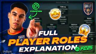 EA FC 25 - The Ultimate Player Roles Explanation