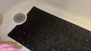 DEXI Bath Tub Shower Mat Non Slip 16 x 39 Extra Long Bathtub Mats Review