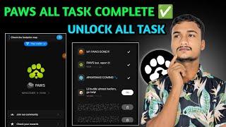 PAWS ALL TASK COMPLETE  | PAWS All Task Unlock  | PAWS Return 