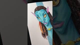 Ney’tiri in Copic Markers