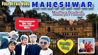 Maheshwar Me bhii Subscriber Mile | Maheshwar Fort | Vedant Shirke Vlogs