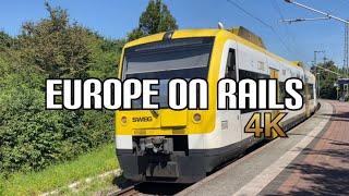 4K •  Cab ride  • Strasbourg - Appenweier • BR 650 Stadler RS-1