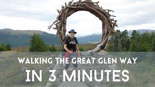 Camping The Great Glen Way in 3 Minutes