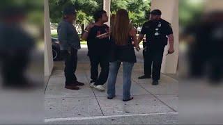 Arrest caught on video