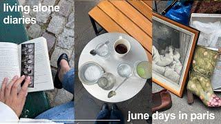 june days living alone in paris | flea markets, friends and solo dates