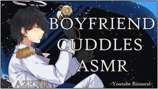 [BOYFRIEND CUDDLES ASMR] Boyfriend Cuddles And Kisses You To Sleep~[Whisper,Humming,Roleplay,Spicy?]