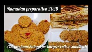 Iftar Special Recipe How To make Chicken Salami | chicken salami banane ka tareeka| Ramadan Recipe