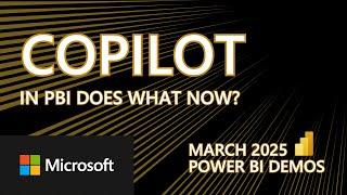 Power BI Demo - Copilot and AI