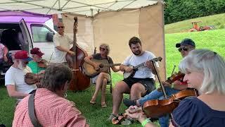 Walking In My Sleep - Richard Bowman and Dewey Cole - Jam at Allegheny Fiddlers Convention