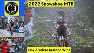 David Valero Wins | 2022 Snowshoe MTB