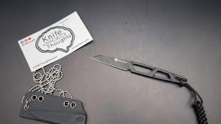 Sencut Texo Review; Stylish Little Neck Knife