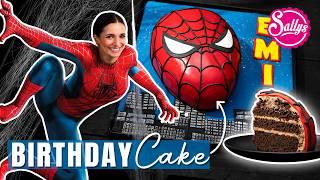 Spider-Man Motivtorte ️ einfache Geburtstags Torte | Marvel Superhelden