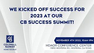 2023 COLDWELL BANKER HOME SOURCE SUCCESS SUMMIT RECAP