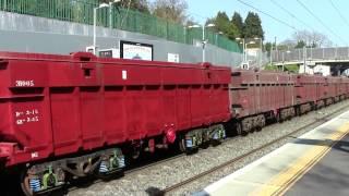 Killester HD-Irish Rail 071 no.087 passes for Tara Mines