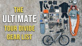 The Ultimate Tour Divide Bikepacking Gear List