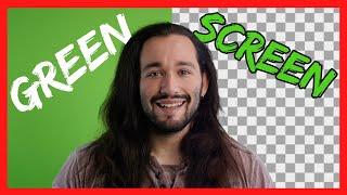GREEN SCREEN / CHROMA KEY - BEST Way To Set Up and Light a Green Screen - Tutorial