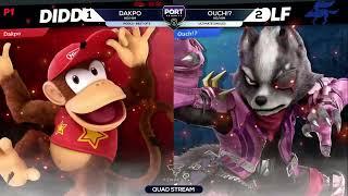 Dakpo (Diddy Kong) vs Ouch!? (Wolf) - Pools - Port Priority 8