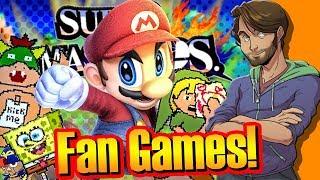 WEIRD Super Smash Bros. FAN-GAMES! - SpaceHamster