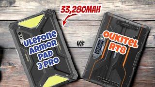 Ulefone Armor Pad 3 pro (VS) outkitel RT8 - Specs, features, review | rugged tablets 2024