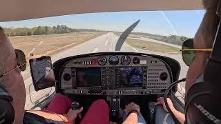 Wing drop on final and correction