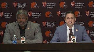 Eliot Wolf & Alonzo Highsmith Draft Day 2 Press Conference | Cleveland Browns