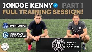 Jonjoe Kenny | Everton FC / FC Schalke | Full Training Session | Part 1| @TOMOWENSUK