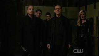 Arrow 6x10 Oliver Meets Cayden James Team