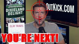 Outkick's Clay Travis receives DEATH THREAT in mail from DERANGED Kamala Harris supporter!