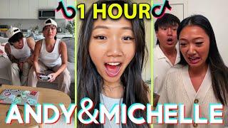 *1 Hour* Andy & Michelle Tiktok Funny Videos - Best tik tok of@andy.and.michelle Couple tiktoks 2023