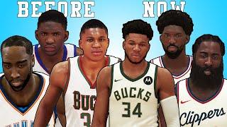 First and last appearance of the most famous players in NBA 2K games - PART 1