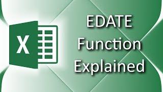 How to use EDATE function in Excel 2016