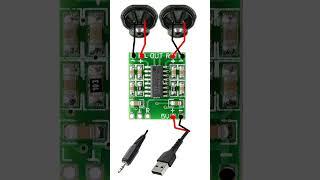 computer speaker wiring connection #computerspeaker #homemade #speaker #aux #diy #amanelectronic