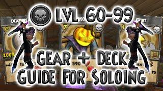 Wizard101: Solo Death Gear and Deck Setup (Lvl 60-99)