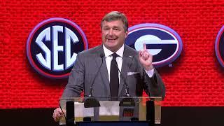 Kirby Smart Georgia 2023 SEC Media Days Main Media