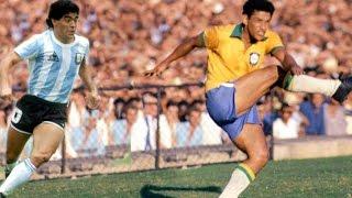 Maradona  10 Vs The Legend Mané Garrincha  7- HD