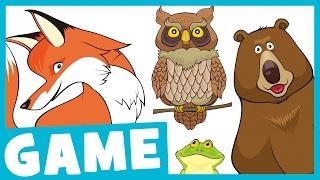 Learn Forest Animals for Kids | What Is It? Game for Kids | Maple Leaf Learning