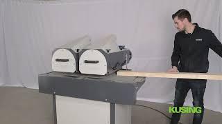 The heaviest BRUSIHING MACHINE KUSING K2L-400e