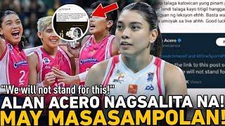 Alyssa Valdez  "DEATH" FAKE Post SOBRA na, Alan Acero may SASAMPOLAN? Creamline may PAPANAGUTIN!