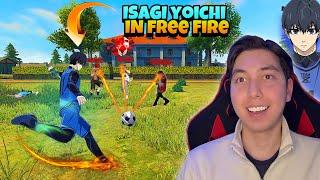 ISAGI YOICHI IN FREE FIRE- Free Fire X Blue Lock + Gameplay 