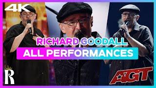 Richard Goodall | All Performances | America's Got Talent 2024 | REMASTERED 4K