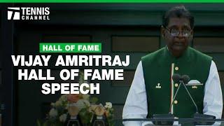 Vijay Amritraj - 2024 International Tennis Hall of Fame Inductee | Tennis Channel