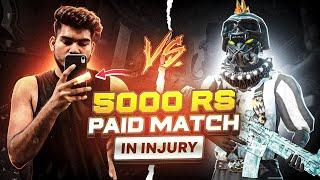 Can I Win 5000 Paid MatchAgainst iPad 90 FPS Opponent In Injury⁉️