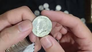 Silver!! Doubled Dies! Coin Roll Hunting Half Dollars - with DJ