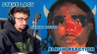 First Time Listening to Steve Lacy - "Gemini Rights" (Full Album Reaction)