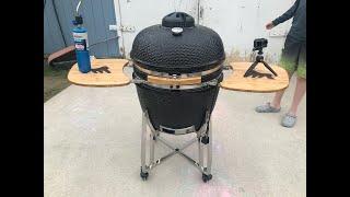 My New Kamado Grill, the Kong by Grilla Grills