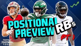 Running Back Preview Part 1! Best Strategy, ADP Debates, Draft Guide | 2024 Fantasy Football Advice