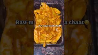 Raw mango masala chaat || summer diaries…