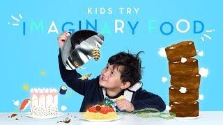 Kids Try Imaginary Food | Kids Try | HiHo Kids